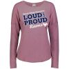 3077 Ladies' Extra Soft Tri-Blend Longsleeve Thumbnail